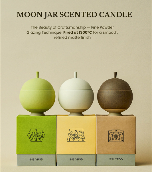 月亮罐 香薰蜡烛