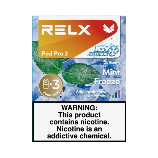 RELX悦刻 一盒三颗烟弹👑👑👑永恒经典