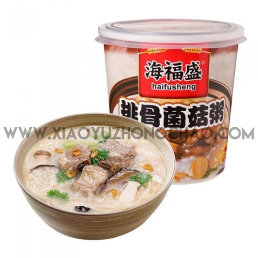 海福盛 排骨菌菇粥