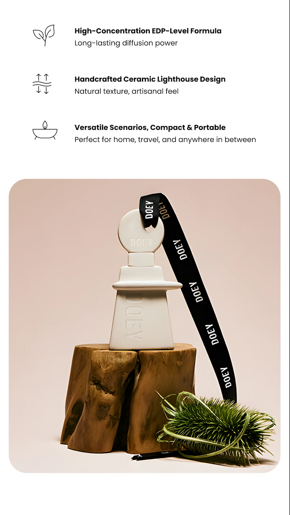 瓷影灯语  香薰挂件