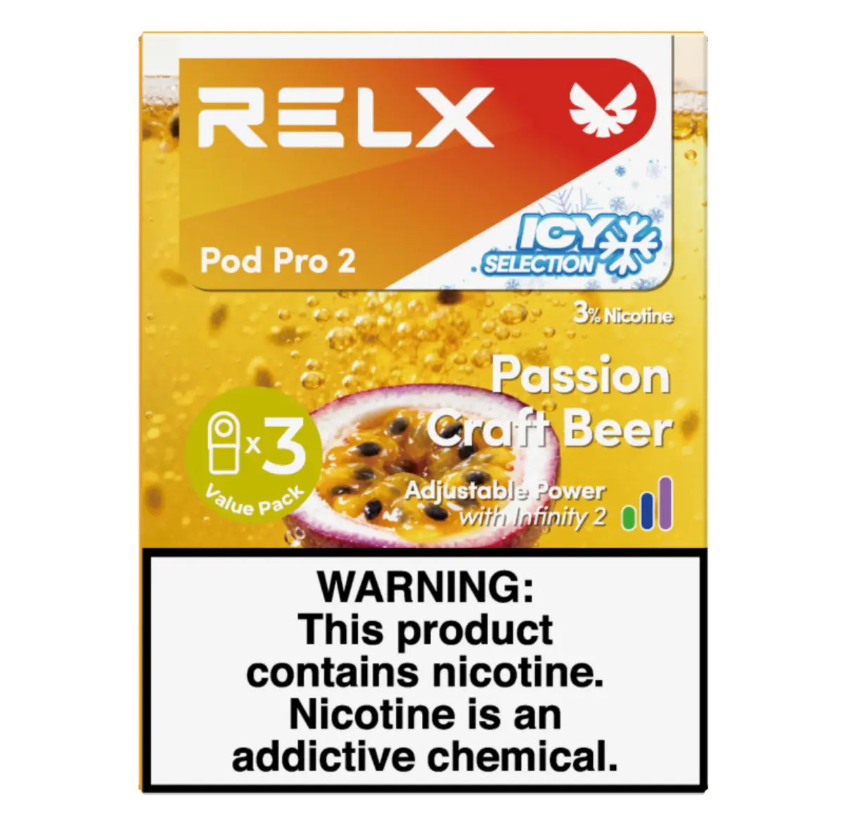 RELX悦刻 一盒三颗烟弹👑👑👑永恒经典