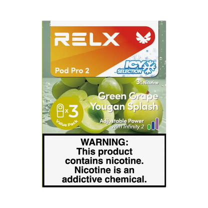 RELX悦刻 一盒三颗烟弹 50种口味