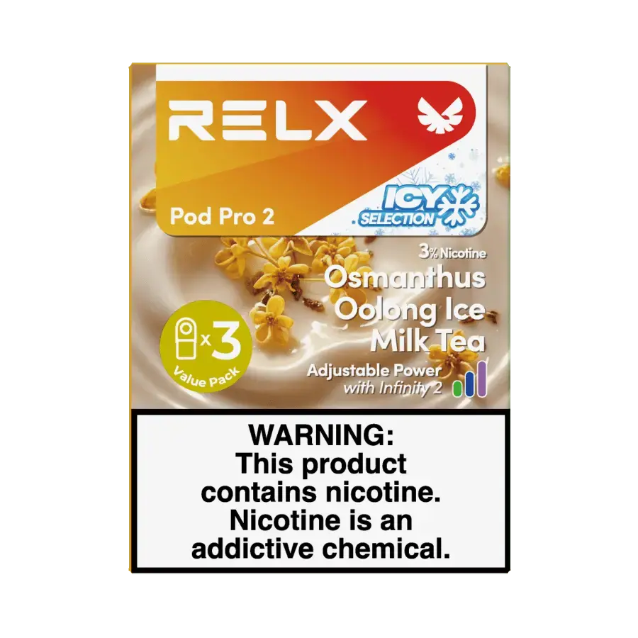 RELX悦刻 一盒三颗烟弹 50种口味