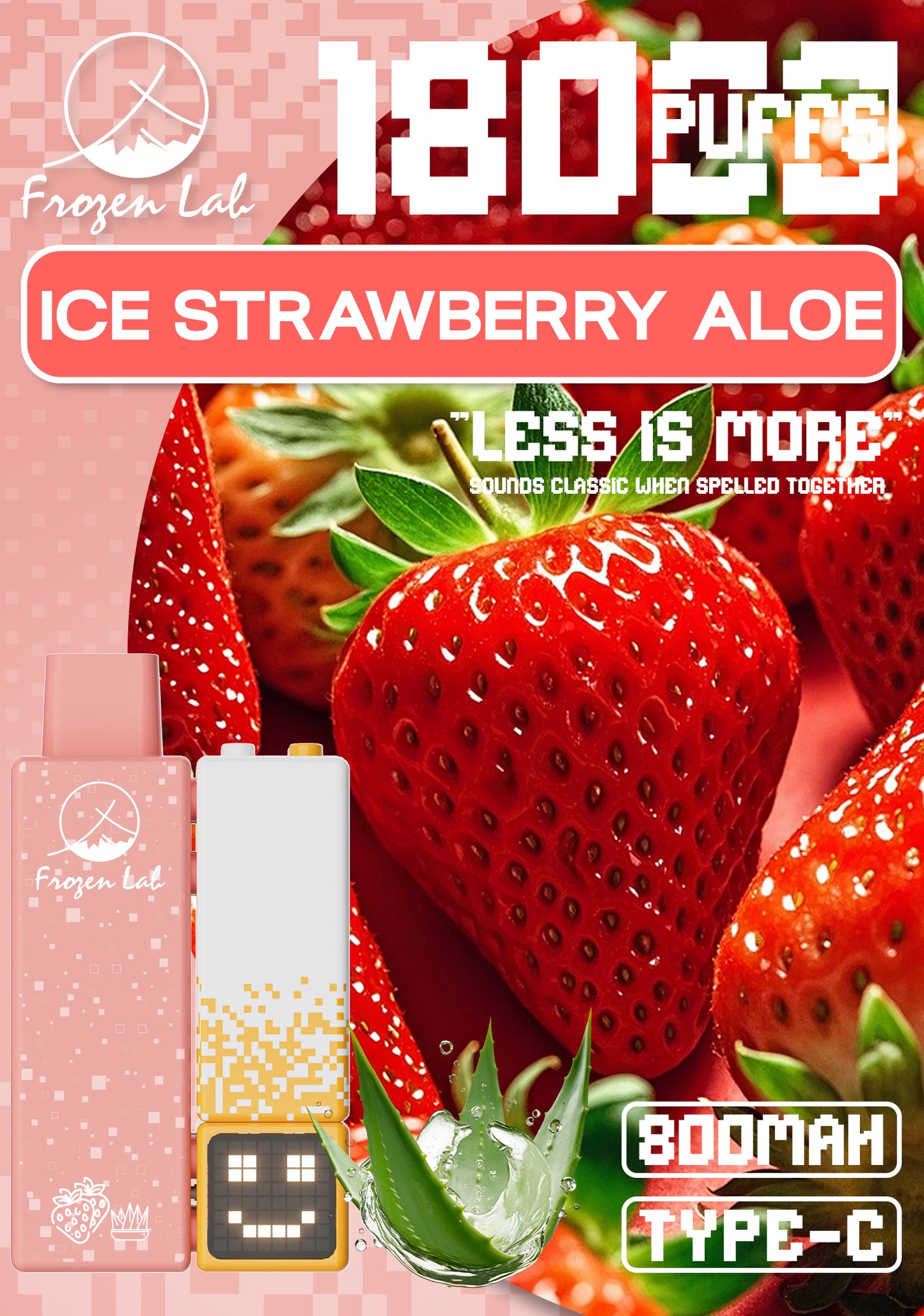 Frozen Lab极寒实验室 乐高电子烟 12种口味