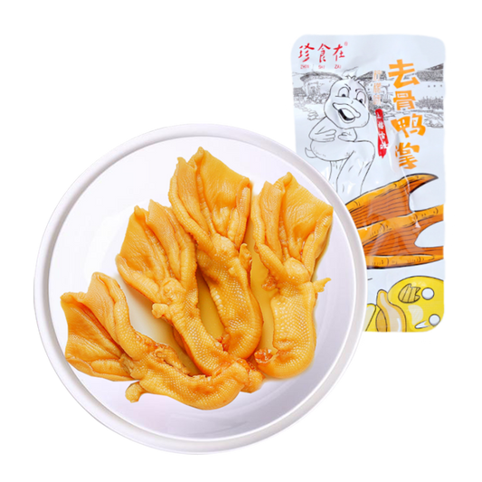 珍食在  去骨鸭掌十只（柠檬味）