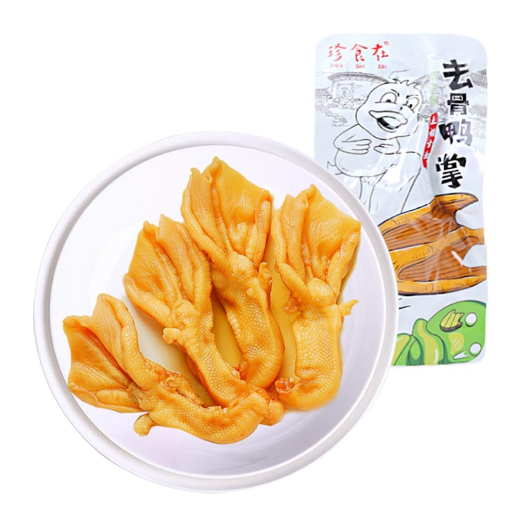 珍食在  去骨鸭掌十只（清香味）