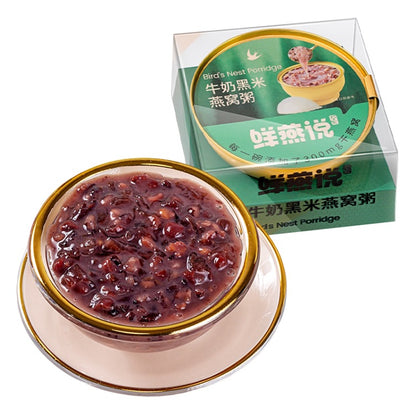 盛耳 牛奶黑米燕窝粥