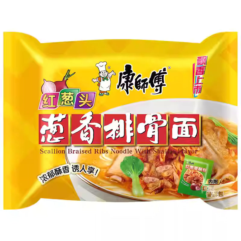 康师傅 葱香排骨面