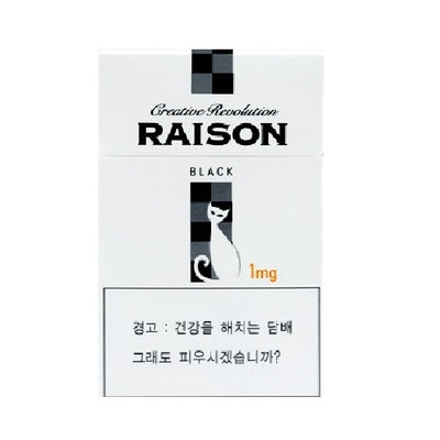 Raison铁塔猫 韩版 黑薄荷