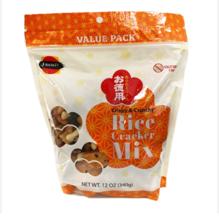 J-Basket Mixed Arare Rice Crackers