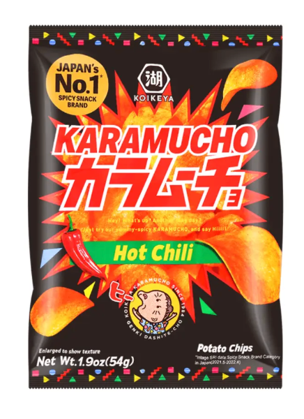 Koikeya Karanucho Flat Hot Chips