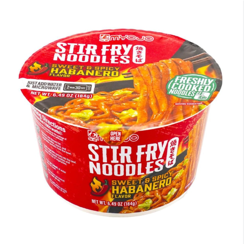 Myojo Bowl Stir Fry Sweet & Spicy