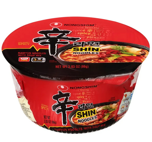 Nongshim Shin Noodles Bowl