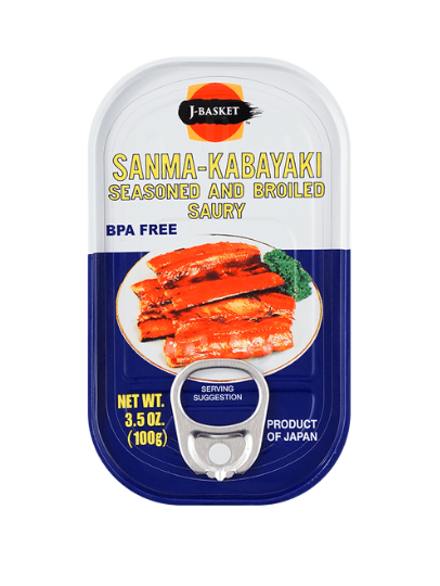 J-Basket Sanma Kabayaki Saury