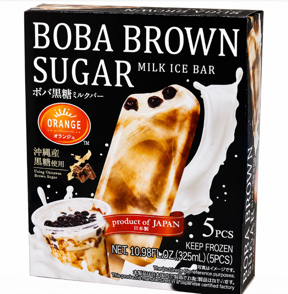 Orange Boba Koluto Milk Bar