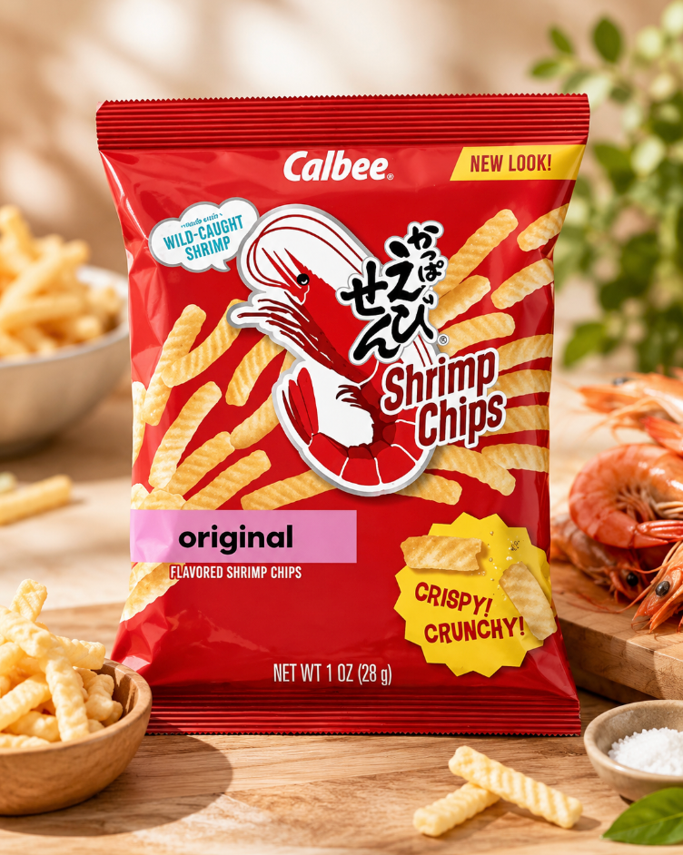 Calbee Shrimp Chips Original