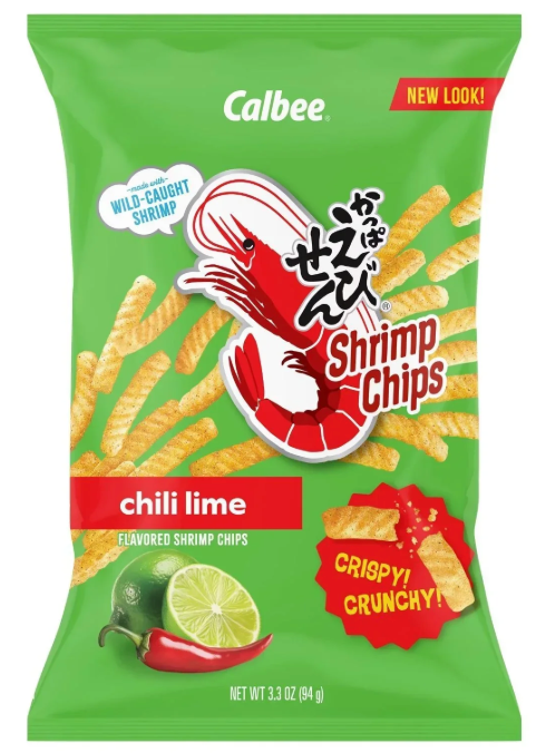 Calbee Shrimp Chips Chili Lime