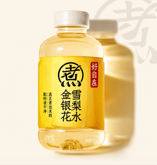Chi Forest Honeysuckle Flower & Pear Flavored Drink