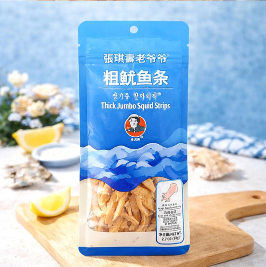 Grandpa Zhang Qishou Thick Jumbo Squid Strips