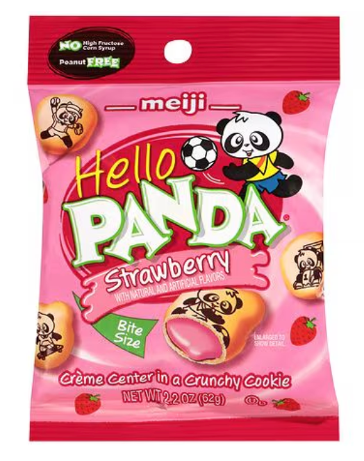 Meiji Hello Panda Cookies