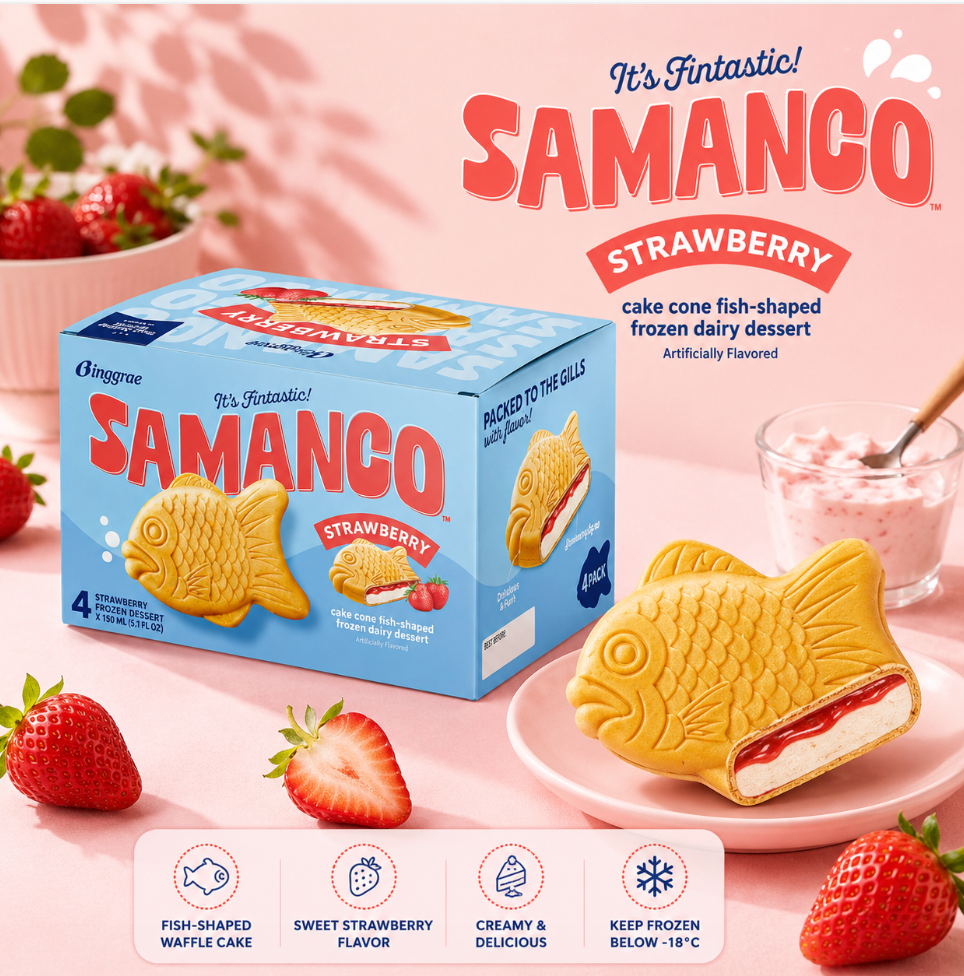 Binggrae Taiyaki Ice Cream