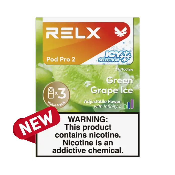 RELX悦刻 一盒三颗烟弹 50种口味