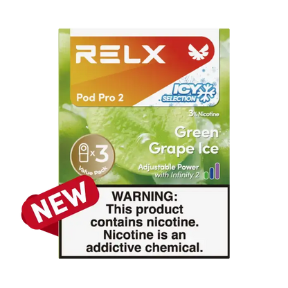 RELX悦刻 一盒三颗烟弹 50种口味