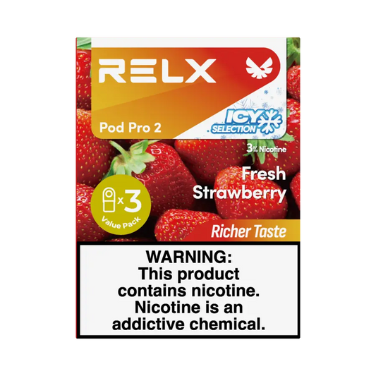 RELX悦刻 一盒三颗烟弹 50种口味