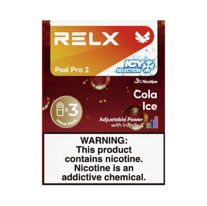 RELX悦刻 一盒三颗烟弹 50种口味